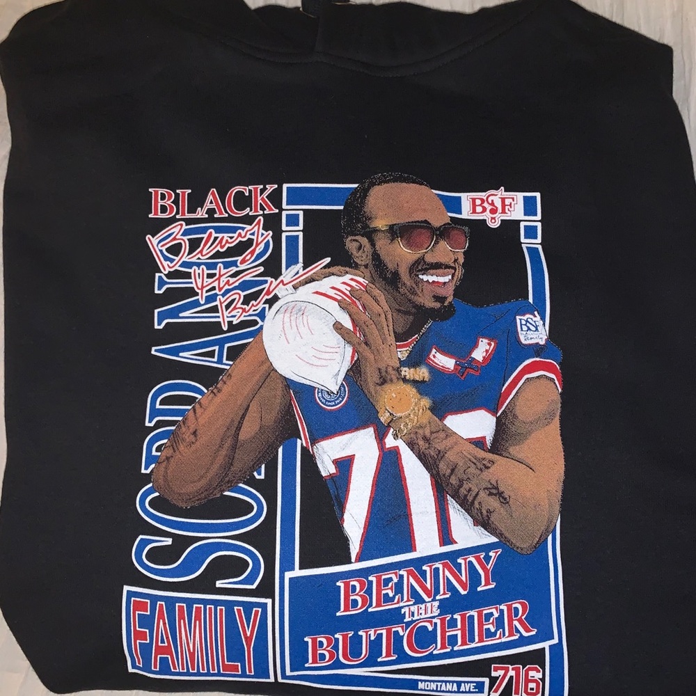 Benny the Butcher x Buffalo Bills Hoodie